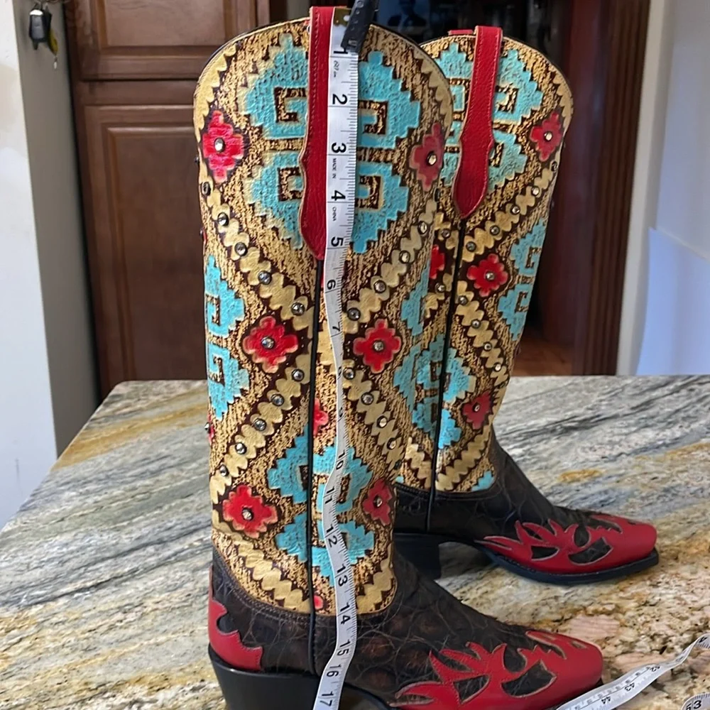 KURTMAN Handmade leather boots very unique - Picture 11 of 14